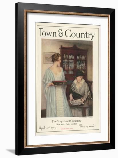 Town & Country, April 20th, 1919-null-Framed Art Print