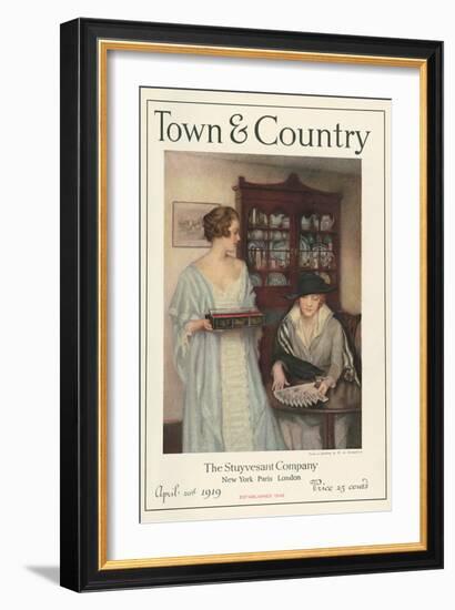 Town & Country, April 20th, 1919-null-Framed Art Print