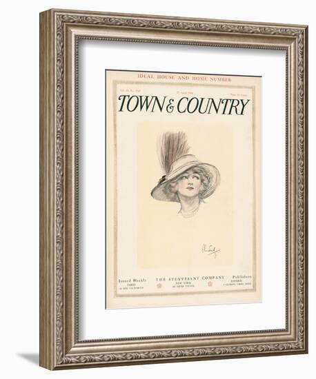 Town & Country, April 25th, 1914-null-Framed Art Print