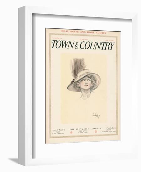 Town & Country, April 25th, 1914-null-Framed Art Print