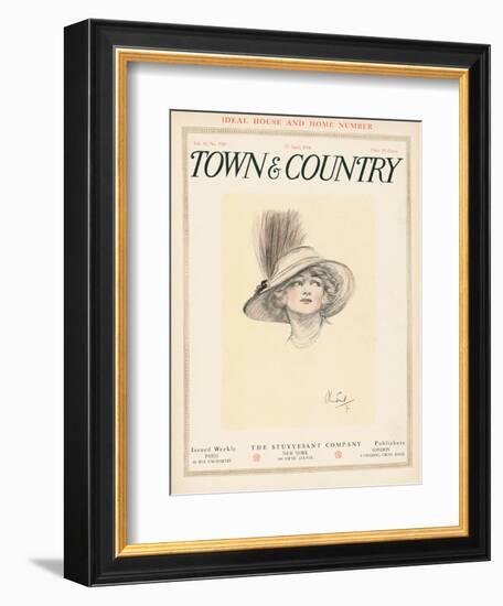 Town & Country, April 25th, 1914-null-Framed Art Print