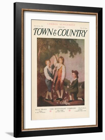 Town & Country, April 4th, 1914-null-Framed Art Print