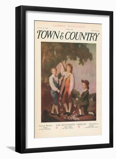 Town & Country, April 4th, 1914-null-Framed Art Print