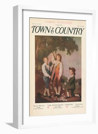 Town & Country, April 4th, 1914-null-Framed Art Print