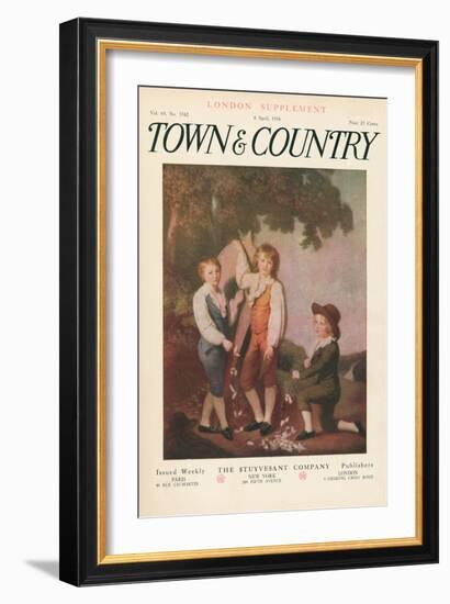 Town & Country, April 4th, 1914-null-Framed Art Print
