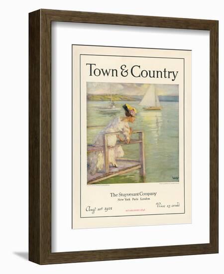 Town & Country, August 10th, 1921-null-Framed Art Print