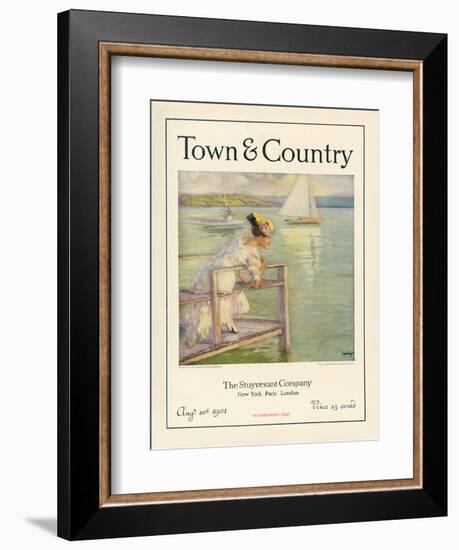 Town & Country, August 10th, 1921-null-Framed Art Print