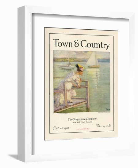 Town & Country, August 10th, 1921-null-Framed Art Print