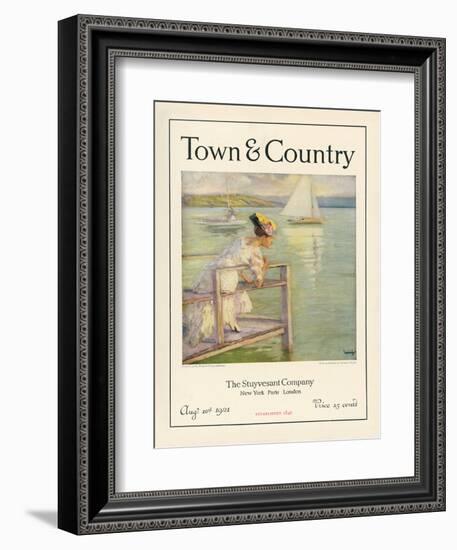 Town & Country, August 10th, 1921-null-Framed Art Print