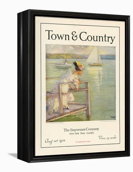 Town & Country, August 10th, 1921-null-Framed Stretched Canvas