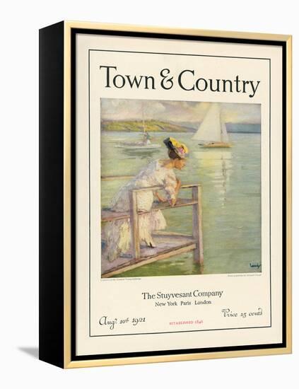 Town & Country, August 10th, 1921-null-Framed Stretched Canvas