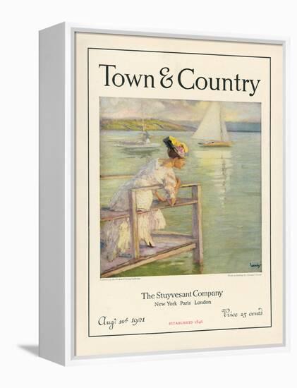 Town & Country, August 10th, 1921-null-Framed Stretched Canvas