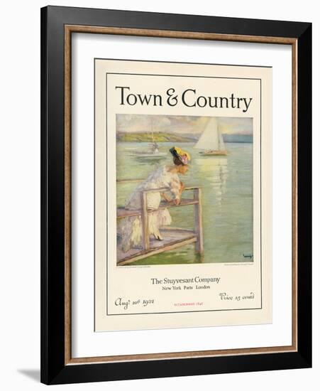 Town & Country, August 10th, 1921-null-Framed Art Print