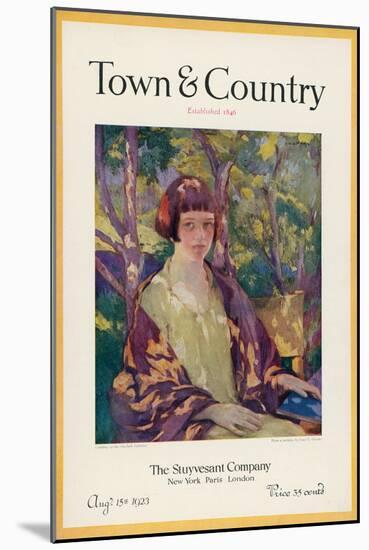 Town & Country, August 15th, 1923-null-Mounted Art Print