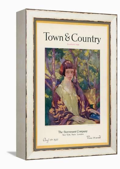 Town & Country, August 15th, 1923-null-Framed Stretched Canvas