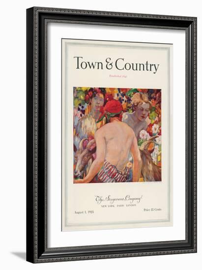 Town & Country, August 1st, 1923-null-Framed Art Print