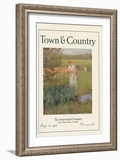 Town & Country, August 20th, 1918-null-Framed Art Print