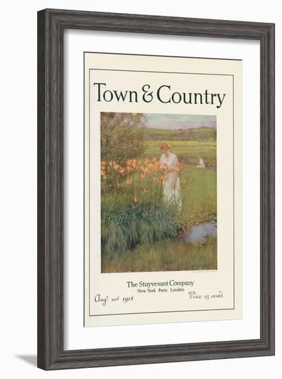 Town & Country, August 20th, 1918-null-Framed Art Print