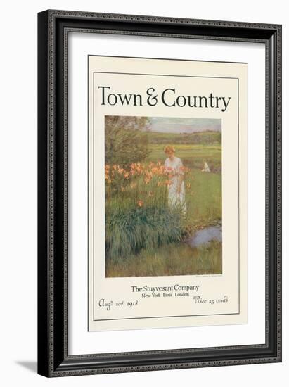 Town & Country, August 20th, 1918-null-Framed Art Print