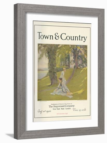 Town & Country, August 20th, 1920-null-Framed Art Print