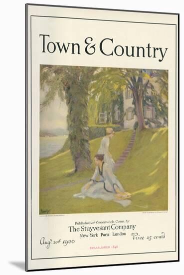 Town & Country, August 20th, 1920-null-Mounted Art Print