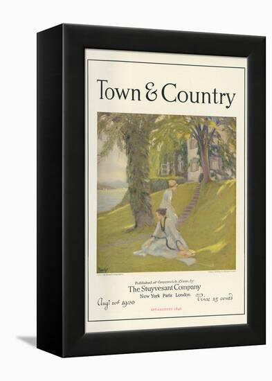 Town & Country, August 20th, 1920-null-Framed Stretched Canvas