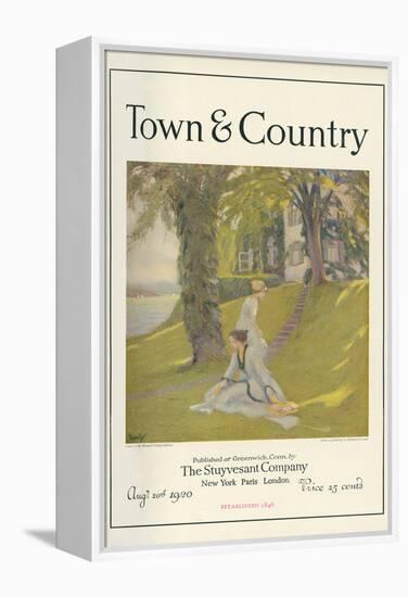 Town & Country, August 20th, 1920-null-Framed Stretched Canvas