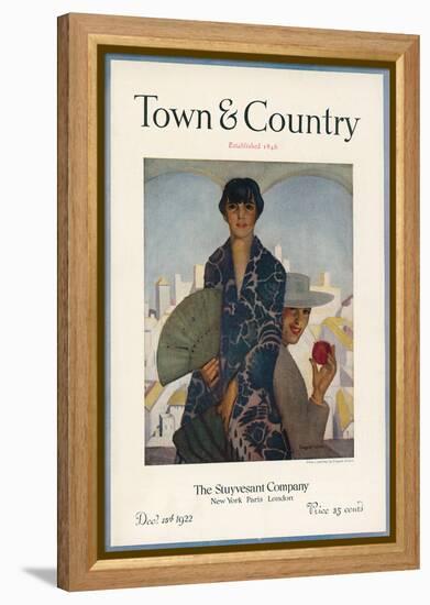 Town & Country, December 15th, 1922-null-Framed Stretched Canvas