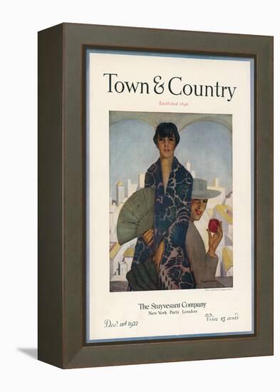 Town & Country, December 15th, 1922-null-Framed Stretched Canvas