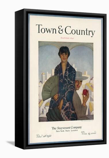 Town & Country, December 15th, 1922-null-Framed Stretched Canvas