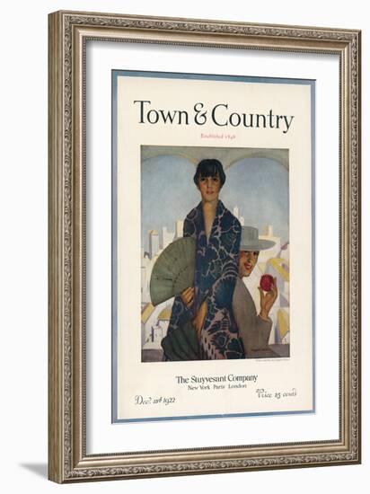 Town & Country, December 15th, 1922-null-Framed Art Print