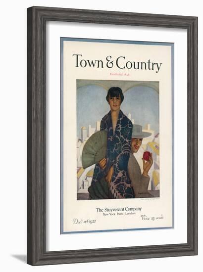 Town & Country, December 15th, 1922-null-Framed Art Print