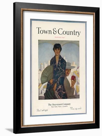 Town & Country, December 15th, 1922-null-Framed Art Print