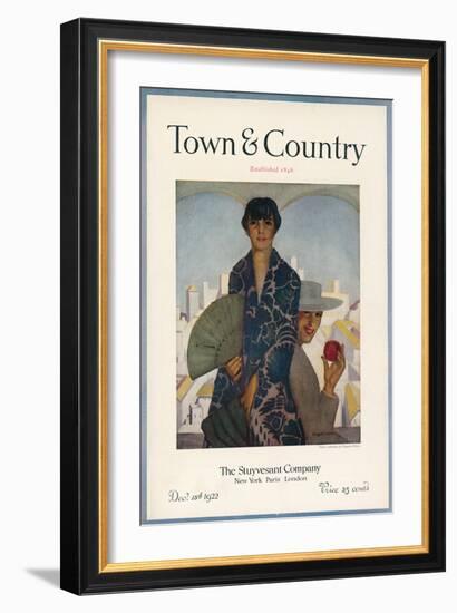 Town & Country, December 15th, 1922-null-Framed Art Print