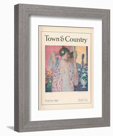 Town & Country, December 1st, 1916-null-Framed Art Print