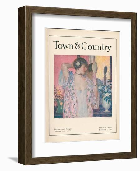 Town & Country, December 1st, 1916-null-Framed Art Print