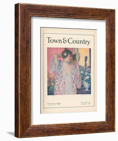 Town & Country, December 1st, 1916-null-Framed Art Print