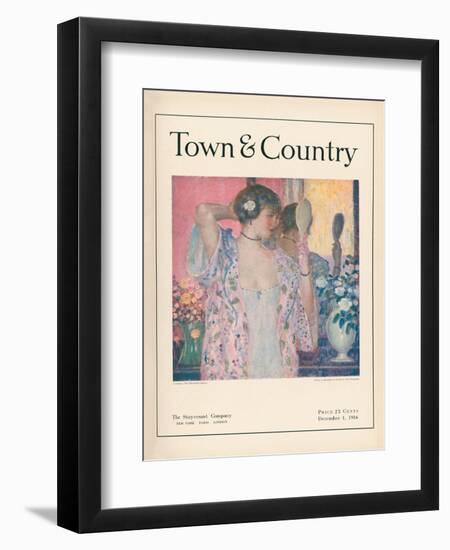 Town & Country, December 1st, 1916-null-Framed Art Print