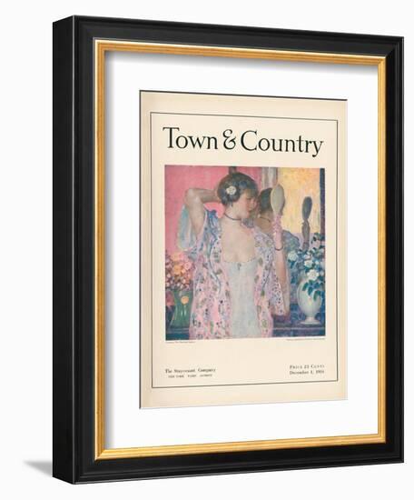 Town & Country, December 1st, 1916-null-Framed Art Print