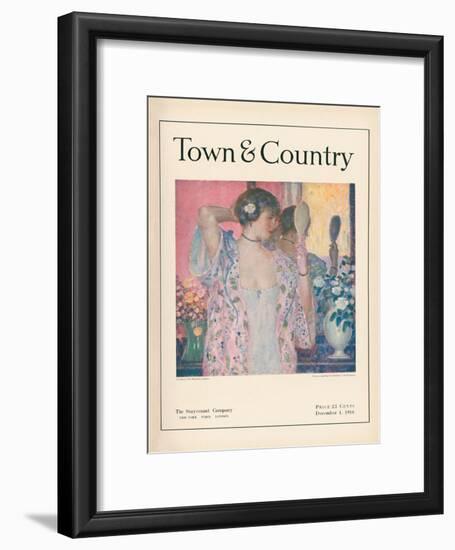 Town & Country, December 1st, 1916-null-Framed Art Print