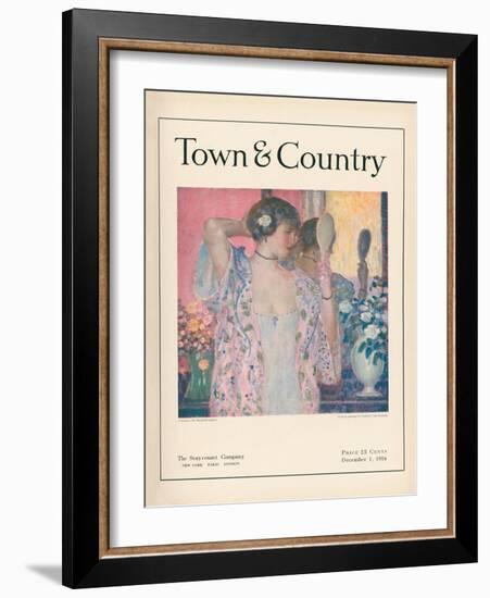 Town & Country, December 1st, 1916-null-Framed Art Print