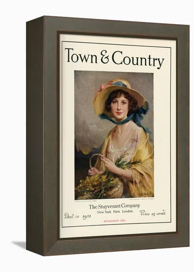 Town & Country, December 1st, 1921-null-Framed Stretched Canvas