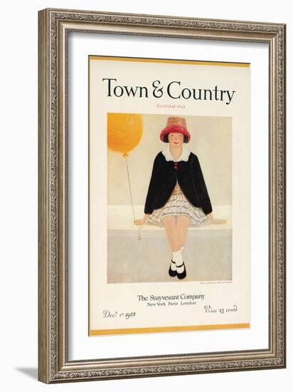 Town & Country, December 1st, 1922-null-Framed Art Print