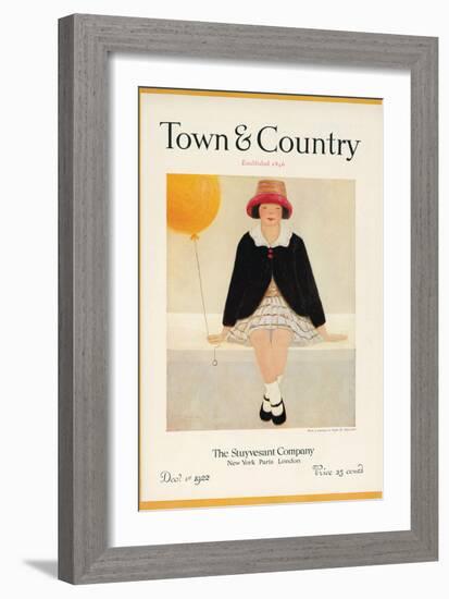 Town & Country, December 1st, 1922-null-Framed Art Print