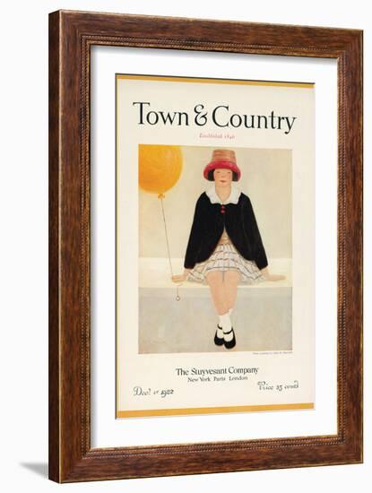 Town & Country, December 1st, 1922-null-Framed Art Print