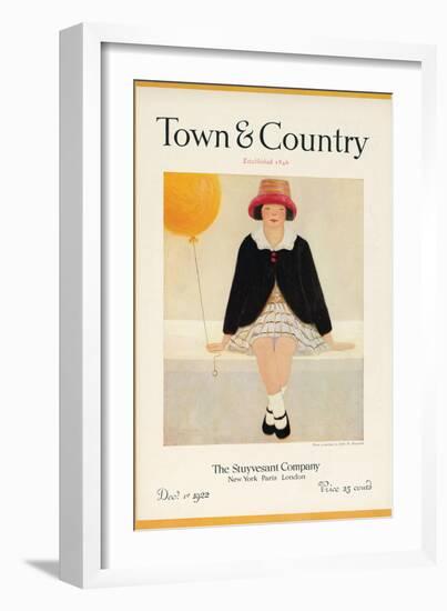 Town & Country, December 1st, 1922-null-Framed Art Print