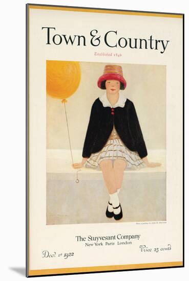 Town & Country, December 1st, 1922-null-Mounted Art Print