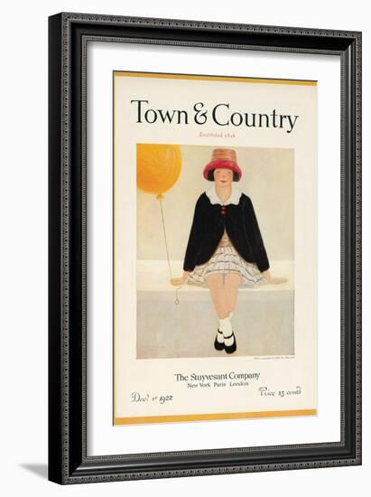 Town & Country, December 1st, 1922-null-Framed Art Print