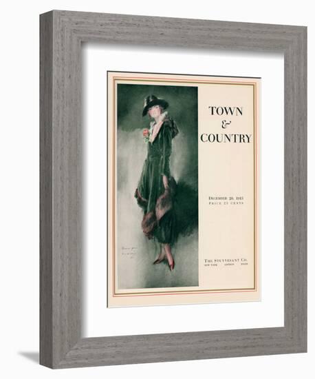 Town & Country, December 20th, 1915-null-Framed Art Print