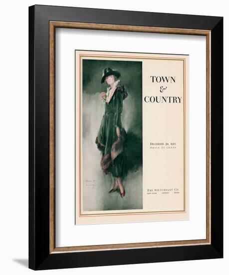 Town & Country, December 20th, 1915-null-Framed Art Print